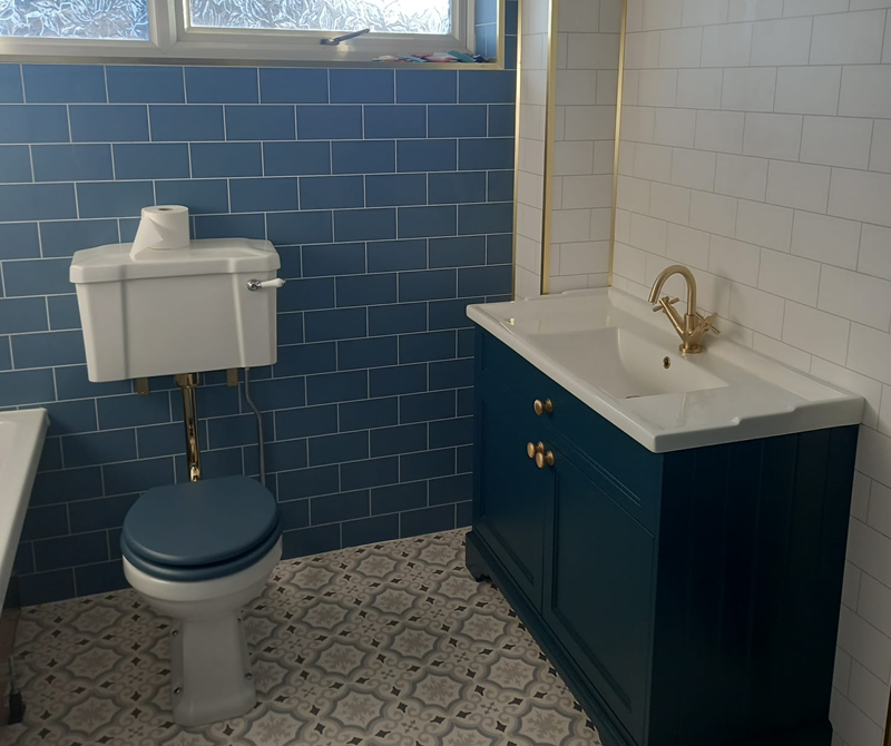 Bathroom after photo